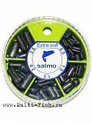Грузила Salmo EXTRA SOFT набор 2 малый 5 секц. 0,5-2,6гр. 60гр.