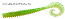 Твистер FLAGMAN Striker 2,5'' #1527 Lime/Lime Chartreuse 6,2см 8шт