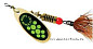 Блесна вращающаяся MEPPS Black Fury Mouche Orange №00, 1,5гр., цвет OR