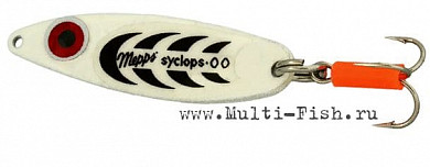 Блесна колеблющаяся Mepps SYCLOPS FLUO LUMINESCENT (цвет фосфорисцентный) №00