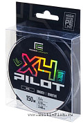 Шнур плетёный Feeder Concept Pilot x4 BRAID Black 150м, 0.10мм, 3,4кг
