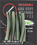 Конус для поводка Volzhanka Semi Stiff Anti Tangle Sleeves, цвет Trans Green  36мм, 10шт.