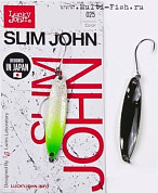 Блесна колеблющаяся Lucky John SLIM JOHN длин.37мм/02.5г 025