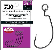 Крючки DAIWA STEEZ WORM HSS OFS RING №2