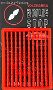 Стопора для бойлов "Volzhanka Boilie Stop " цвет Red (2шт/уп)