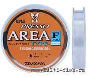 Леска флюорокарбон DAIWA PRESSO AREA F 100м, 0,117мм, 0,91кг, 2LB