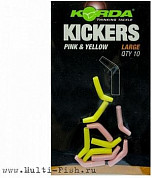 Лентяйка Korda Kickers Yellow/Pink Large для крючка №1-4