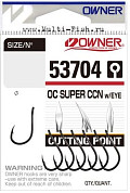 Крючок OWNER 53704 Cut Super CCN w/eye BC №3 6шт