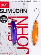 Блесна колеблющаяся Lucky John SLIM JOHN длин.37мм/02.5г 031