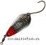 Блесна колеблющаяся Quantum Magic Trout Bloody Spoon с одинарным крючком 3,5гр., 35мм, чёрная\белая