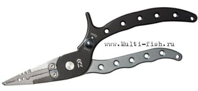 Мультинструмент DAIWA A PLIER LG200H BK №2-7, 135гр.