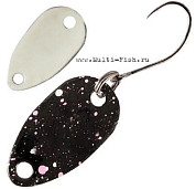 Блесна колеблющаяся HERAKLES NAIL 2гр., Black Glow