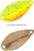 Блесна колеблющаяся HERAKLES SPIKE 1гр., Chartreuse Orange/Gold