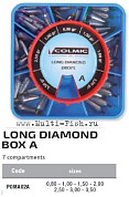 Набор грузил-оливок COLMIC LONG DIAMOND BOX A