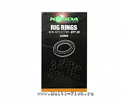 Кольцо стальное KORDA Rig Ring размер L, 20шт.