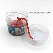 Виброхвост FLAGMAN Blood Worm Red size-L 50pcs