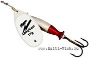 Блесна вращающаяся MEPPS Aglia Long Cast №4, 17гр., цвет AG