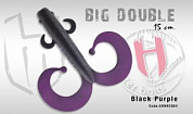Силиконовая приманка HERAKLES BIG DOUBLE (Black Purple)