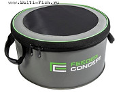 Ведро для прикормки и насадки Feeder Concept EVA WORM & GROUNDBAIT BUCKET 12л