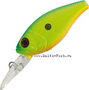 Воблер HERAKLES KIKER 150 (Blue Back Chartreuse) crankbait, плавающий, 5,8гр/45мм, до1,5м