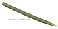 Конус для поводка Volzhanka Semi Stiff Anti Tangle Sleeves, цвет Trans Green 54мм, 10шт.