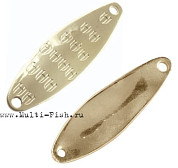 Блесна колеблющаяся Herakles Dribble Spoon 6гр., Gold