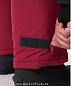 Костюм зимний Alaskan APACHE темно-серый/бордовый, размер S (куртка+полукомбинезон)