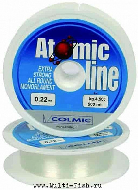 Леска COLMIC ATOMIC 100м, 0.18мм, 3,5кг