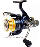 Катушка SHIMANO AORISTA BB 4000 с задним тормозом и флажком