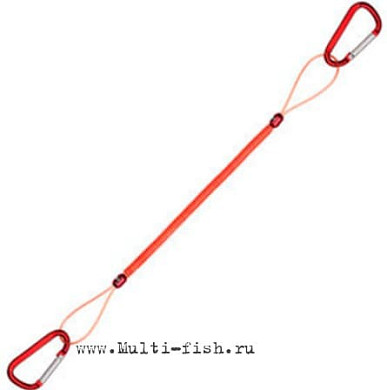 Страховочный тросик DAIICHISEIKO SAFETY ROPE 1515 RED 15см