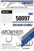 Крючки OWNER 50097 Okiami Chinu gold №2/0, 4шт.