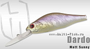 Воблер HERAKLES DARDO (Matt Sunny) crankbait,плавающий ,10,5гр/70мм до 2,0м