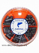 Грузила Salmo EXTRA SOFT набор 1 малый 5 секц. 0,5-2гр. 60гр.