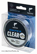 Леска монофильная Salmo Sniper Clear 150м, 0,20мм, 3,10кг