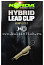 Безопасная клипса с кольцом Korda Hybrid Lead Clips Clay
