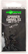 Вертлюг быстросъемный KORDA Spinner Swivel XX №11, 12шт.