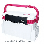 Ящик рыболовный DAIWA TB4000 WHITE/PINK 43,4x23,3x27,1см